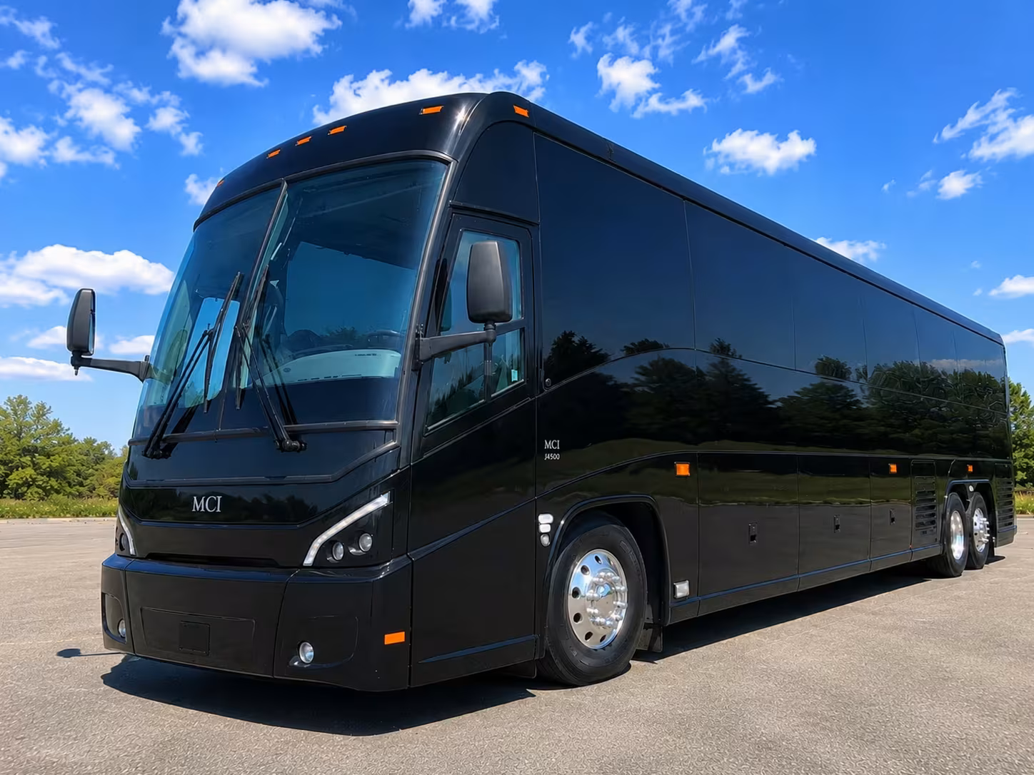 56 passenger charter bus