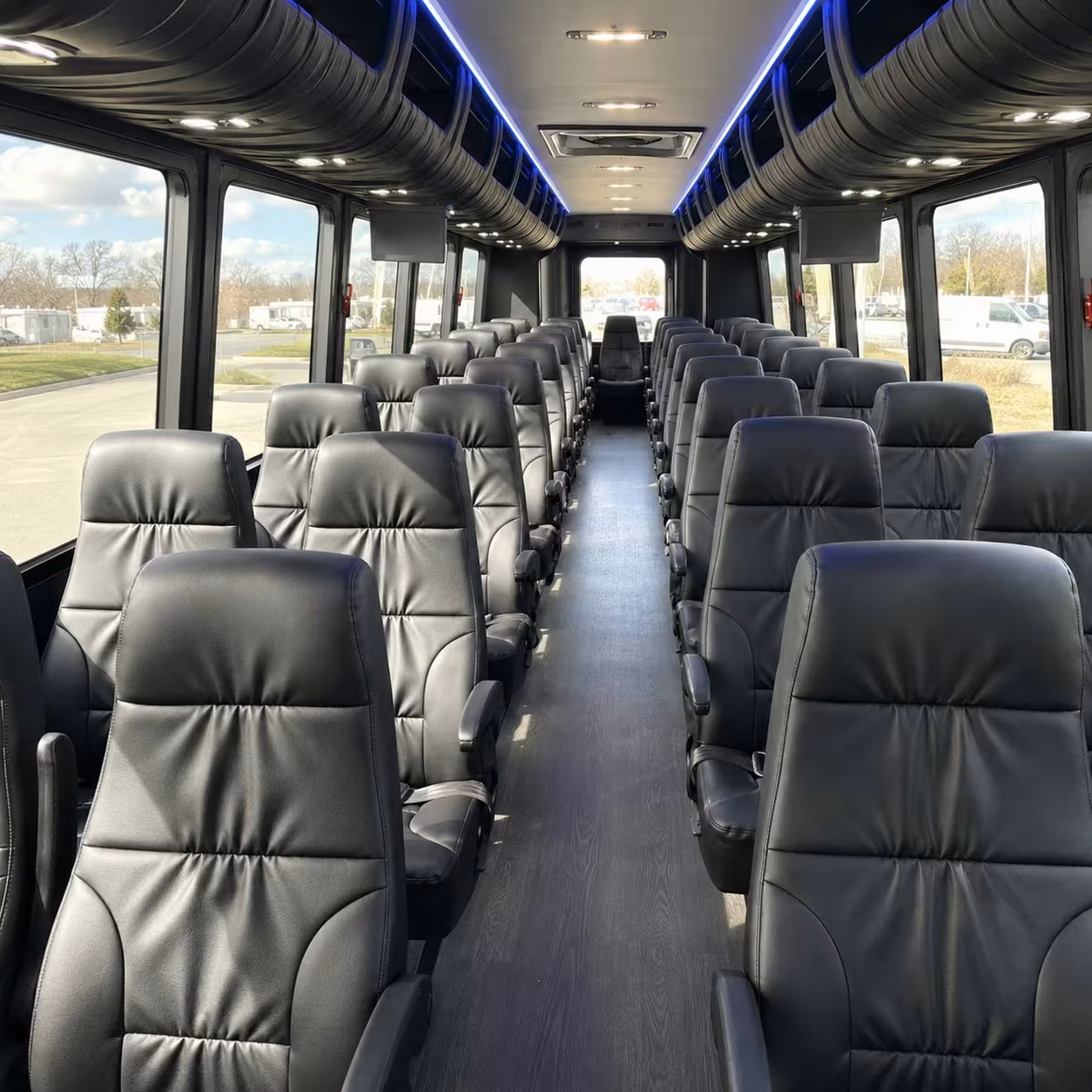 minibus rentals for woodbury wedding parties and bridal groups