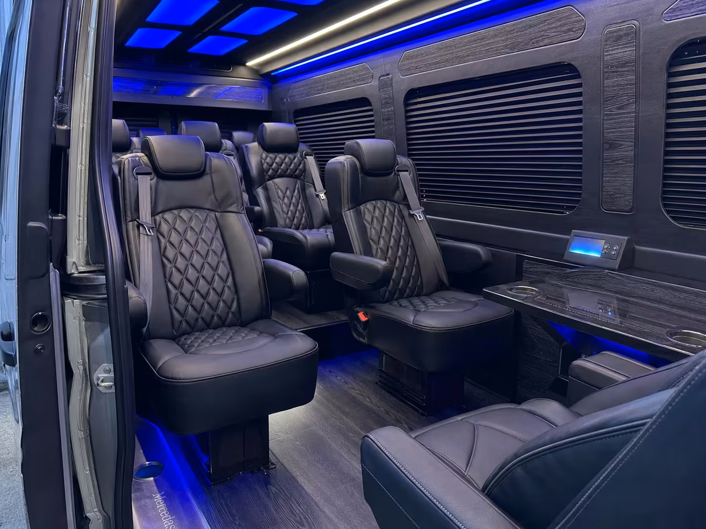 sprinter van transportation for groups and events across woodbury